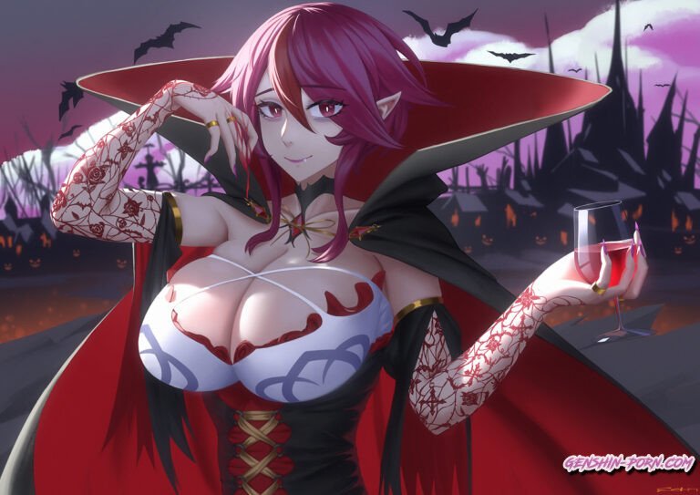 Rosaria – Halloween Hentai
