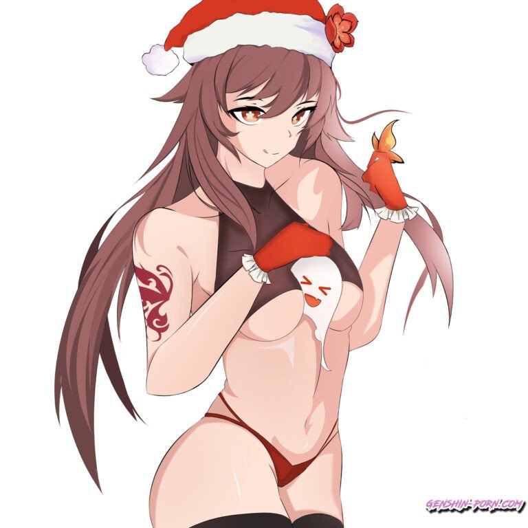 Hu Tao Christmas Nude Skin